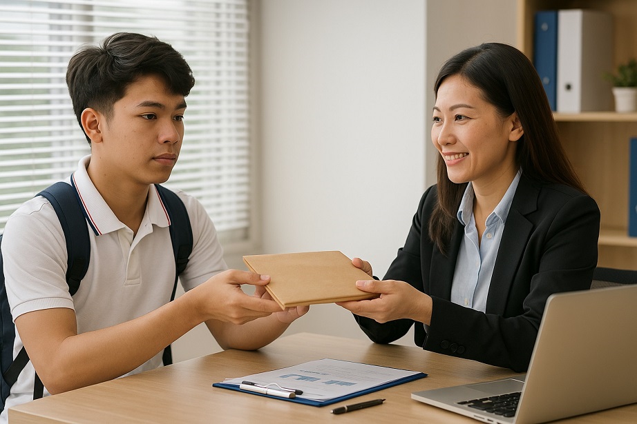 Vay đóng học phí trong nước